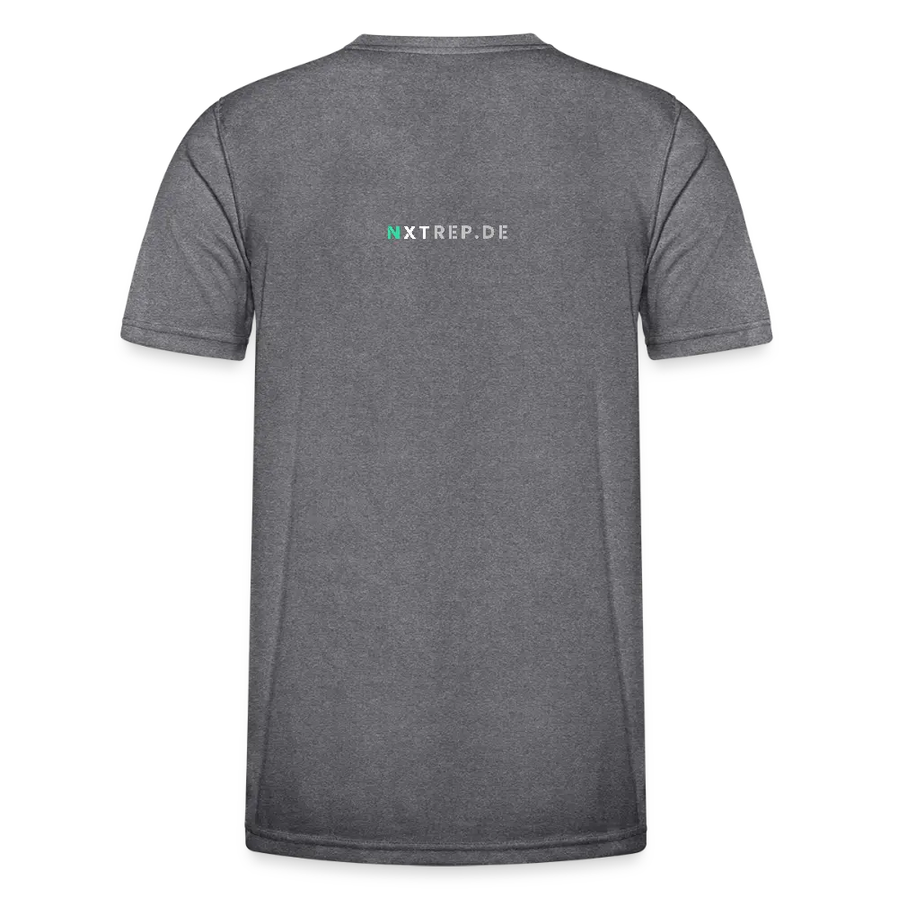 Männer Funktions-T-Shirt - Beast Mode On - dunkle Melange