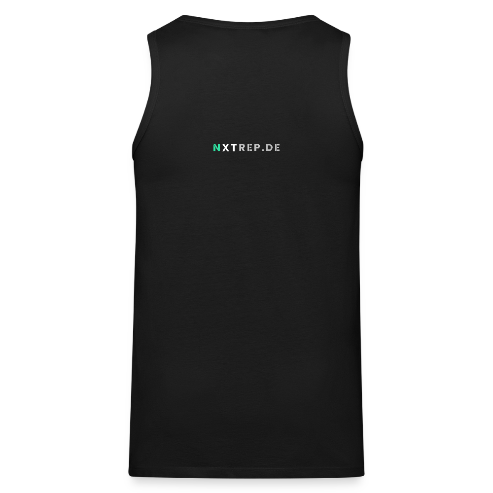 Männer Premium Tank Top - No Excuses - Schwarz