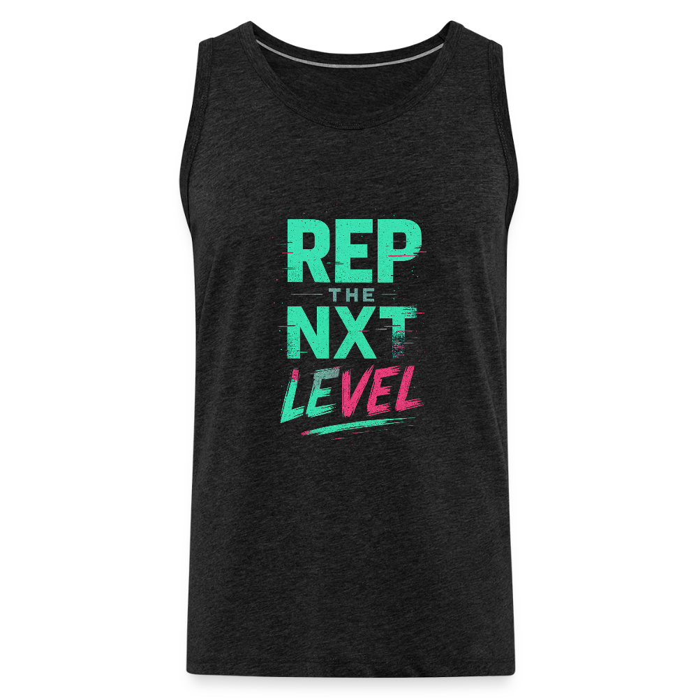 Männer Premium Tank Top - Rep The Next Level - Anthrazit