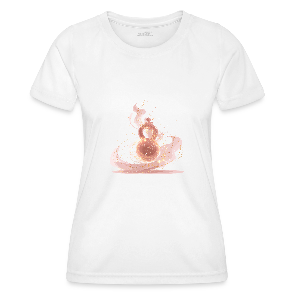 Frauen Premium Funktions-T-Shirt - Kettleball-01 - Weiß
