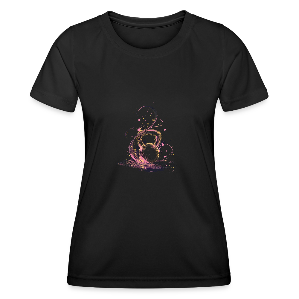 Frauen Premium Funktions-T-Shirt - Kettleball-03 - Schwarz