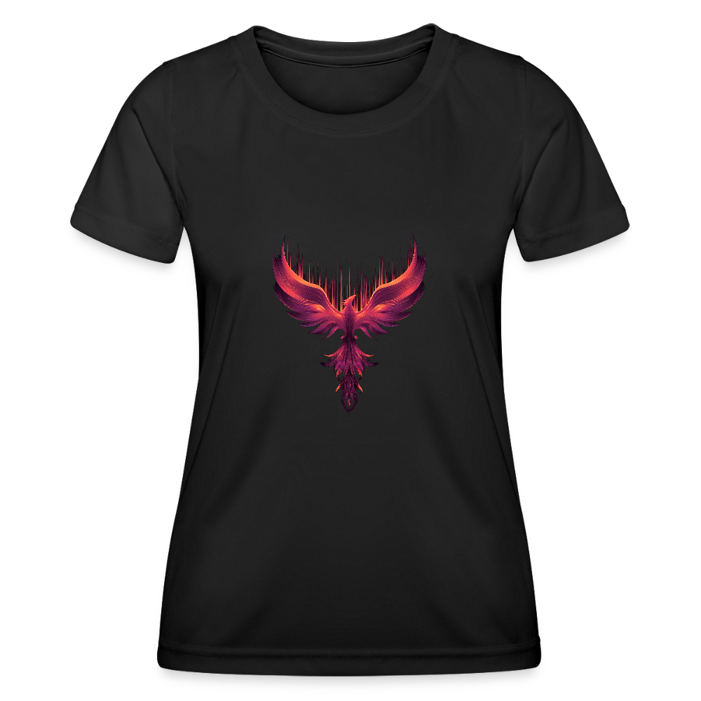 Frauen Premium Funktions-T-Shirt - Phoenix-01 - Schwarz
